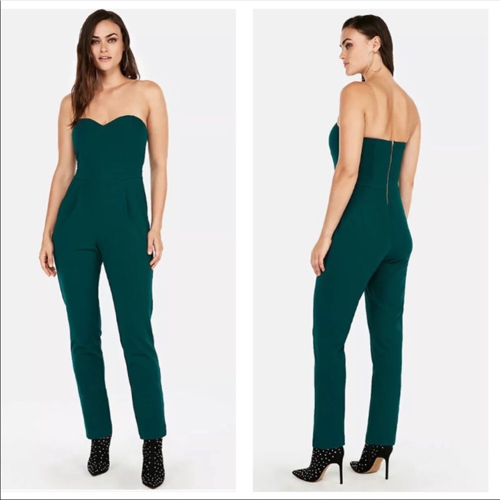 Express strapless jumpsuit
